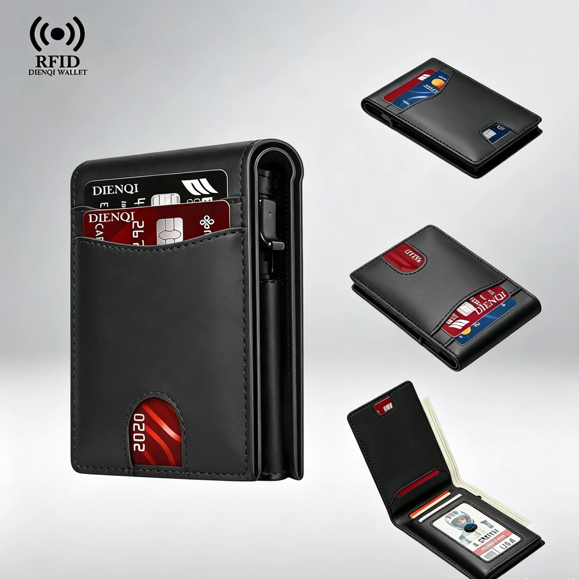 Passport Holder Rfid - Luxury Brand Business Credit Card Holder