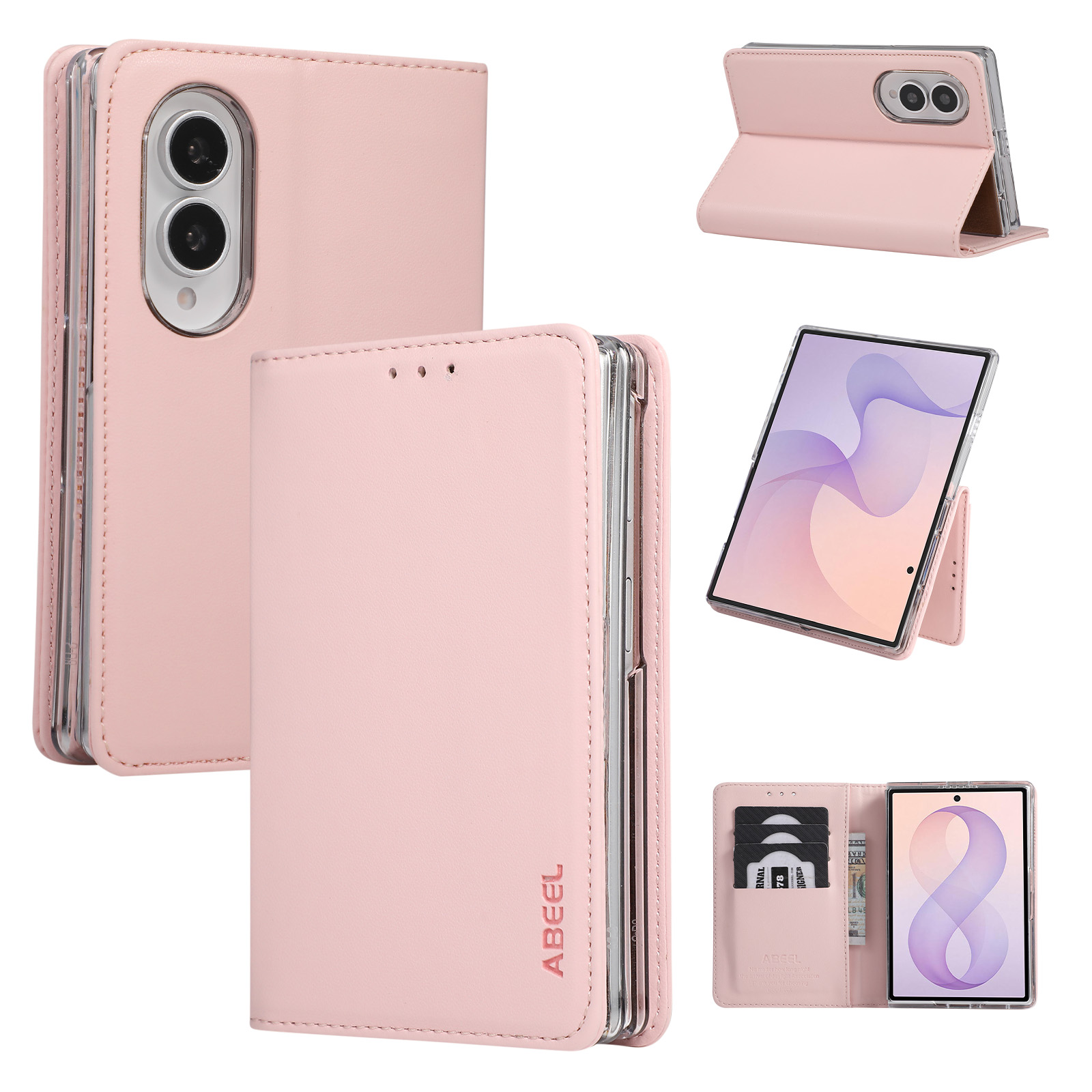Passport Holder Rfid - Flip Cards Solt Wallet Skin Feel