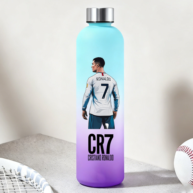 Travel Accessories With Kids - 900ML CR7 Water Bottles Casual Football