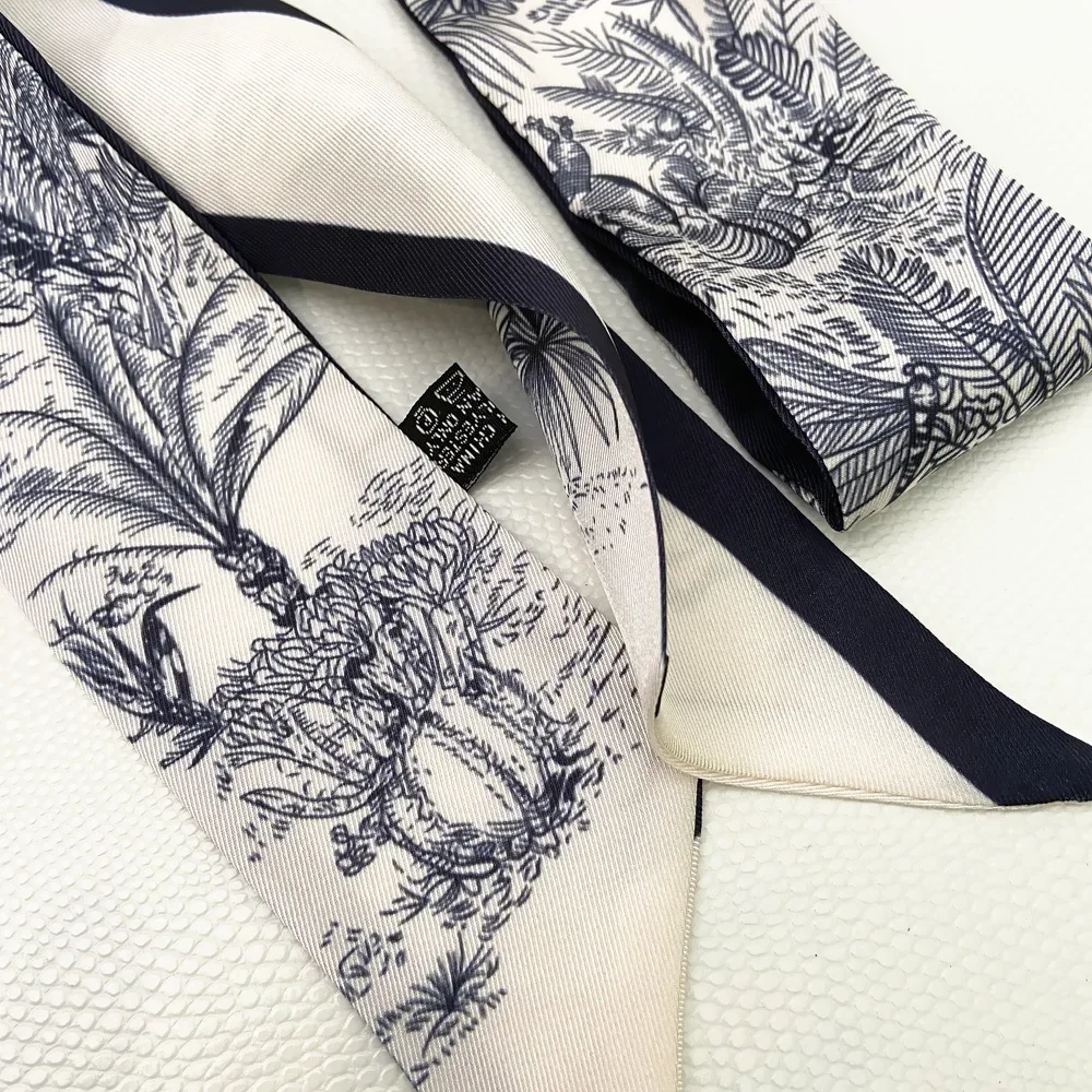 Extended Ribbon Scarf, Silk Ha - đánh giá và giá Travel Accessories Bag For Women