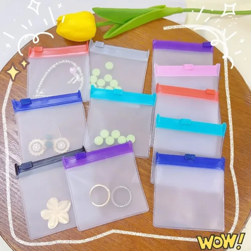 Mini Colorful Pill Dispenser B - đánh giá và giá Reusable Zip Bag