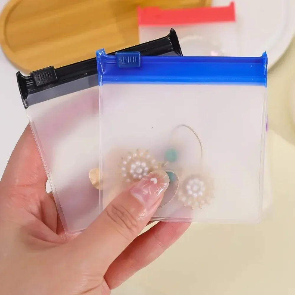 Mini Colorful Pill Dispenser B - đánh giá và giá Reusable Zip Bag