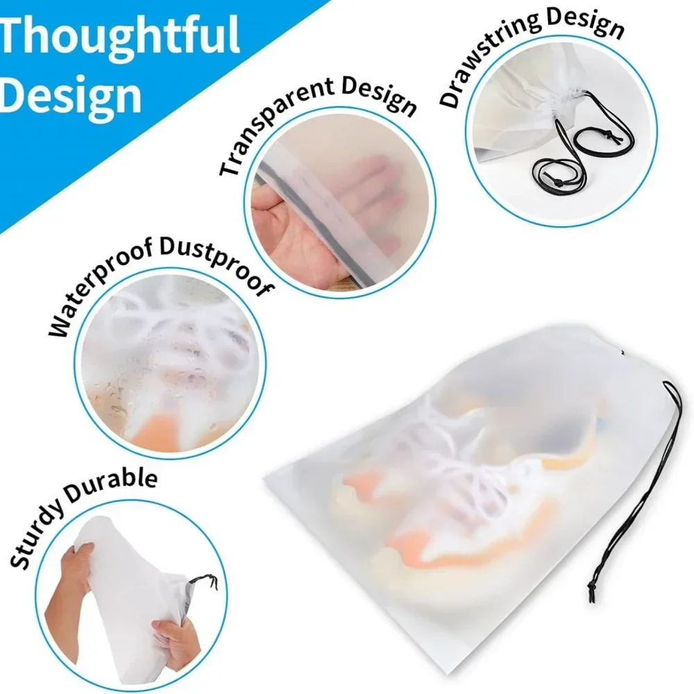 5/10PCS Shoe Storage Drawstrin - đánh giá và giá Reusable Zip Bag