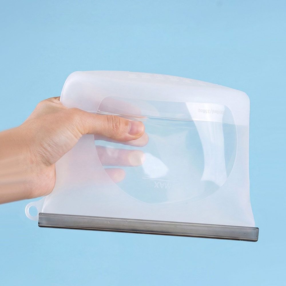 Silicone Food Preservation Bag - đánh giá và giá Reusable Zip Bag