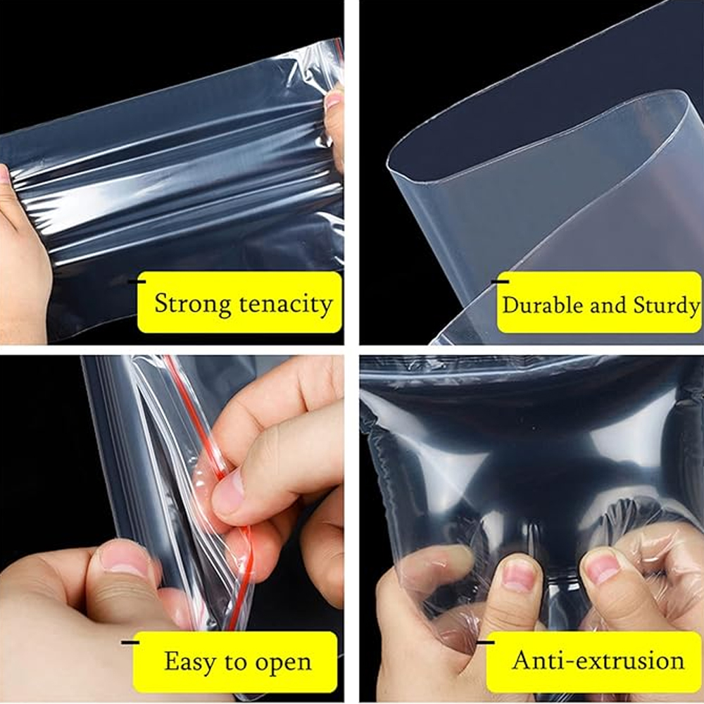 100-1000Pcs Small Zip Lock Pla - đánh giá và giá Reusable Zip Bag