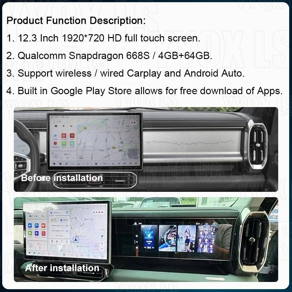 12.3 inch Co-pilot Display For - đánh giá và giá Travel Accessories India