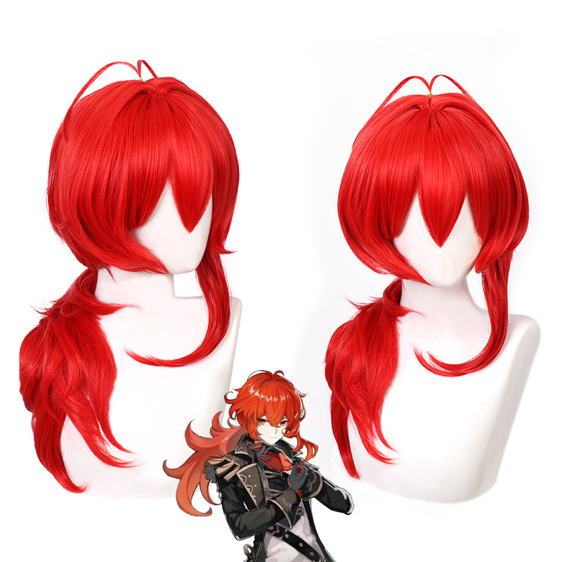 Genshin Impact Diluc Cosplay W - đánh giá và giá Travel Accessories For Men