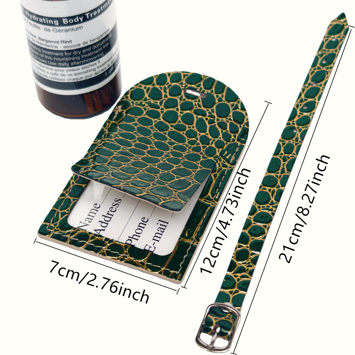 Crocodile Embossed Gold/Silver - đánh giá và giá Travel Accessories Name