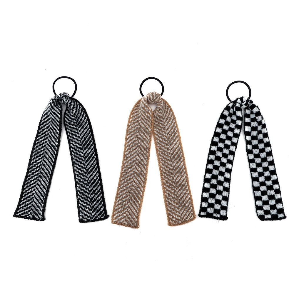 001N Checkered yarn HairBand C - đánh giá và giá Travel Accessories With Kids