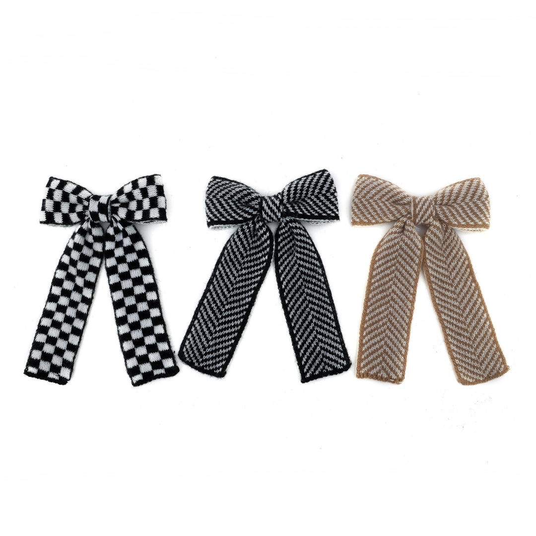 001N Checkered yarn HairBand C - đánh giá và giá Travel Accessories With Kids