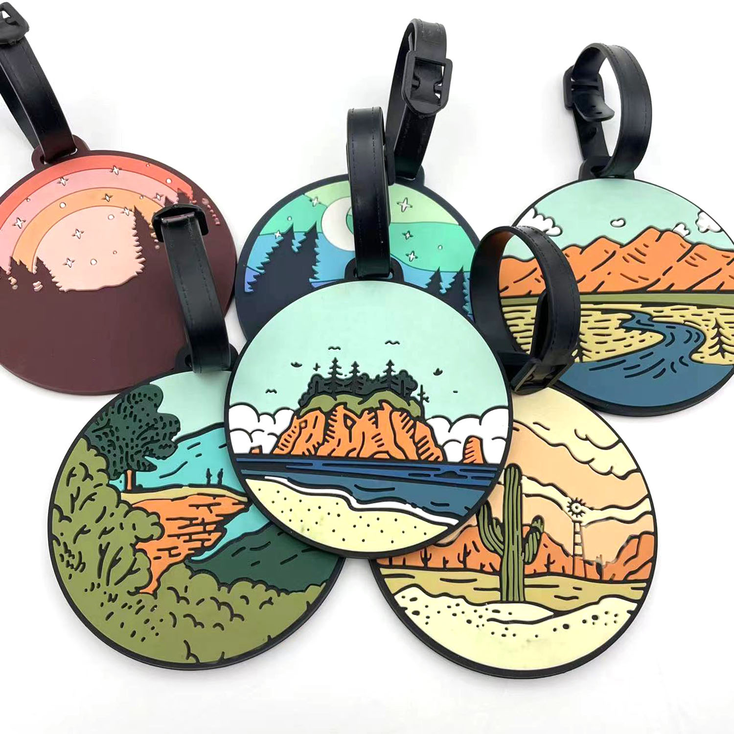Starry Sky Landscape Luggage T - đánh giá và giá Travel Accessories Name