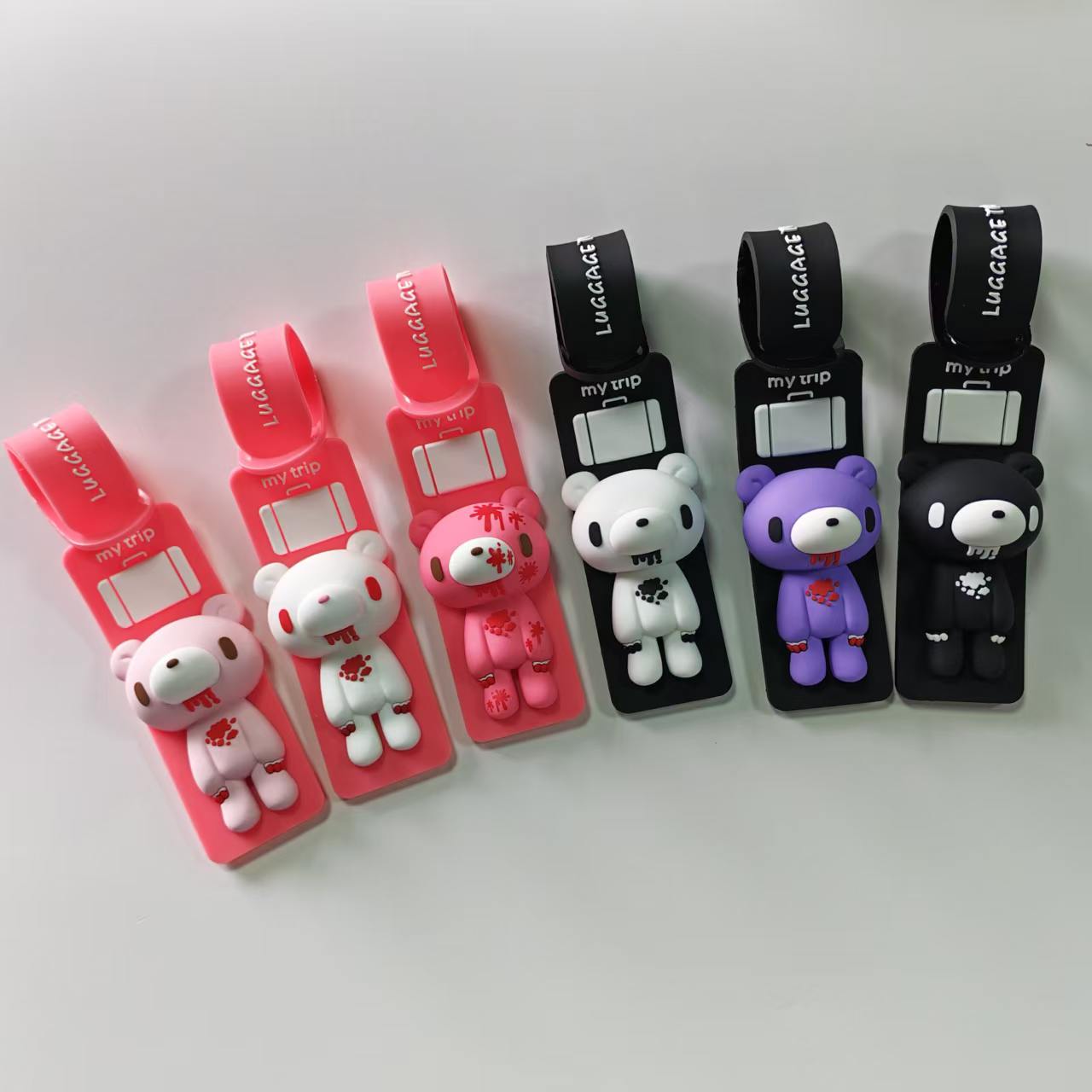 Cute Cartoon Bear Silicone Lug - đánh giá và giá Travel Accessories Name
