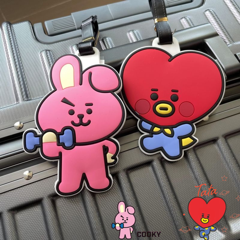 BT21 cartoon cute keychain Kaw - đánh giá và giá Travel Accessories Store