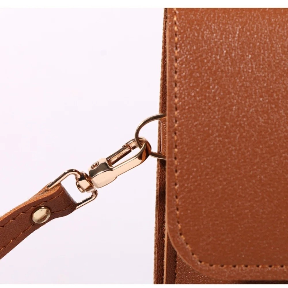 PU Leather Touch Screen Phone  - đánh giá và giá Passport Holder Rfid