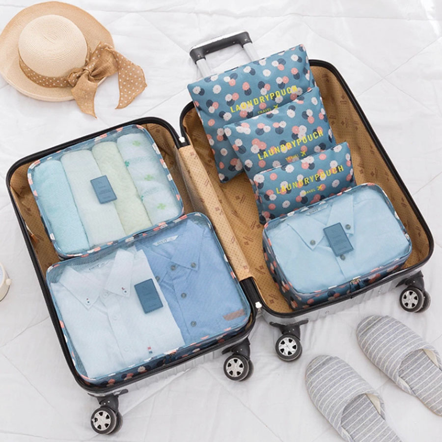 6pcs Travel Organizer Storage  - đánh giá và giá Travel Accessories Bag For Women