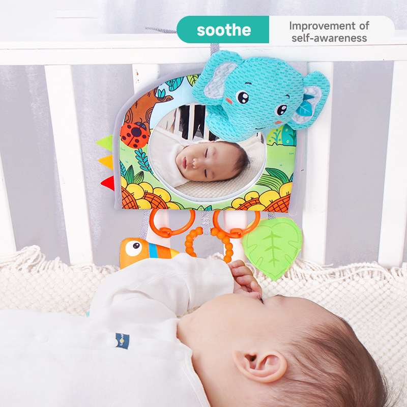 Baby Car Seat Mirror Toys Kids - đánh giá và giá Travel Accessories With Baby