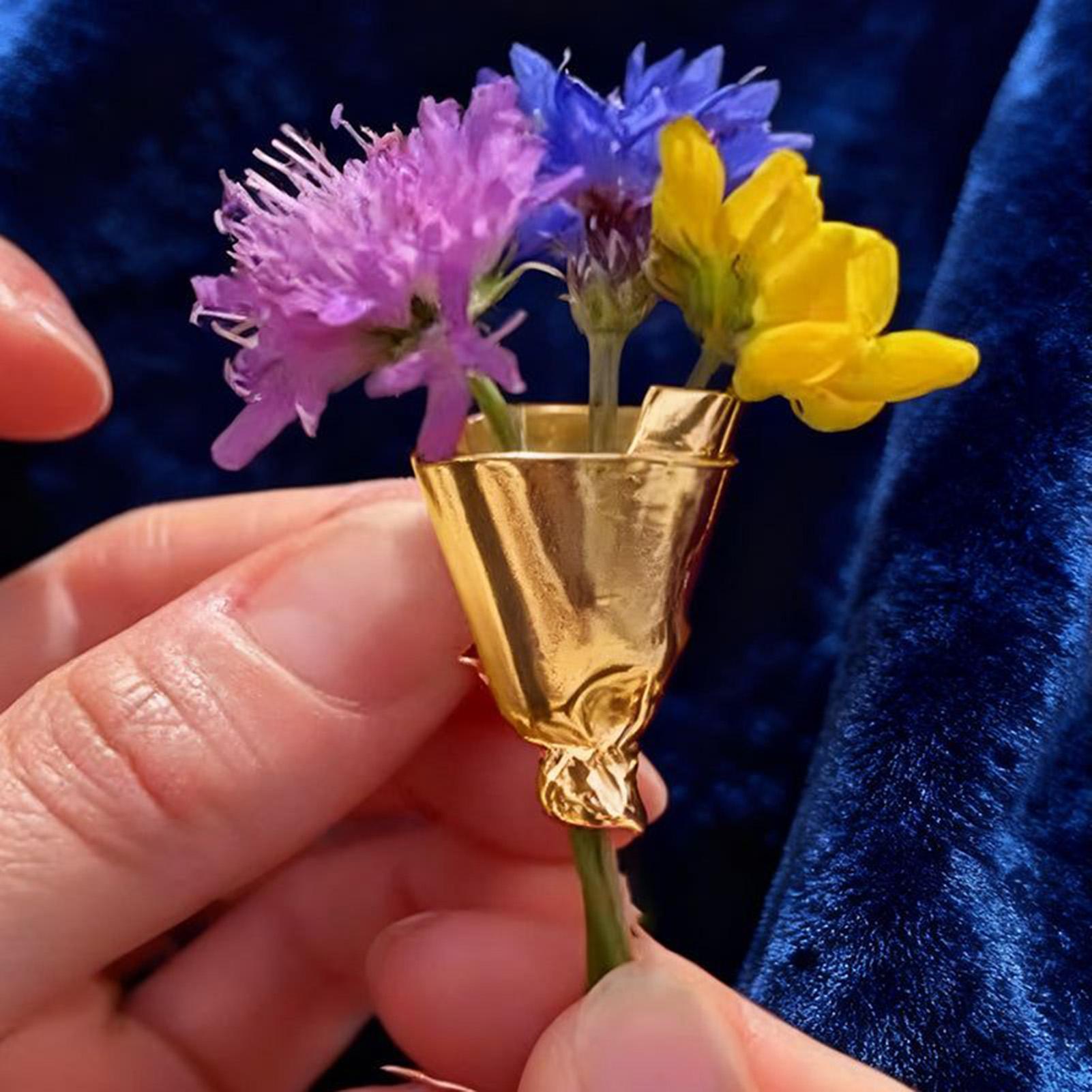 Women Flowers Bouquet Pins Bro - đánh giá và giá Travel Accessories India