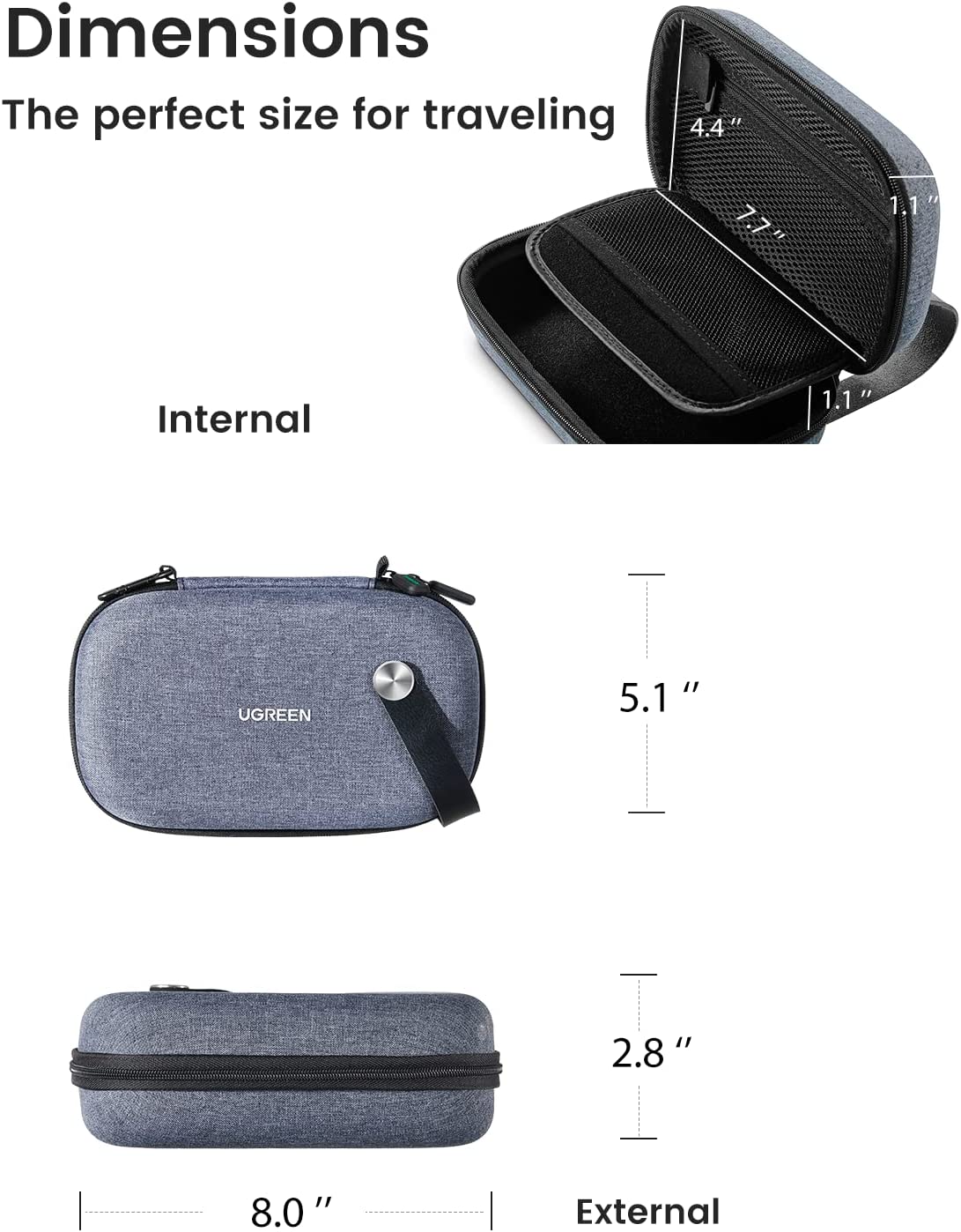 UGREEN Electronics Travel Orga - đánh giá và giá Travel Accessories Organizer