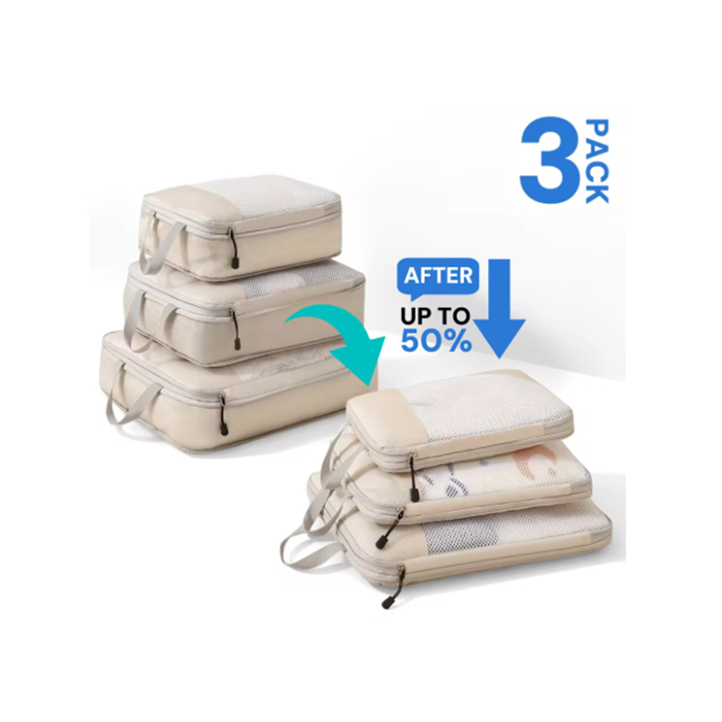 Set of 3 Compressible Packing  - đánh giá và giá Reusable Zip Bag