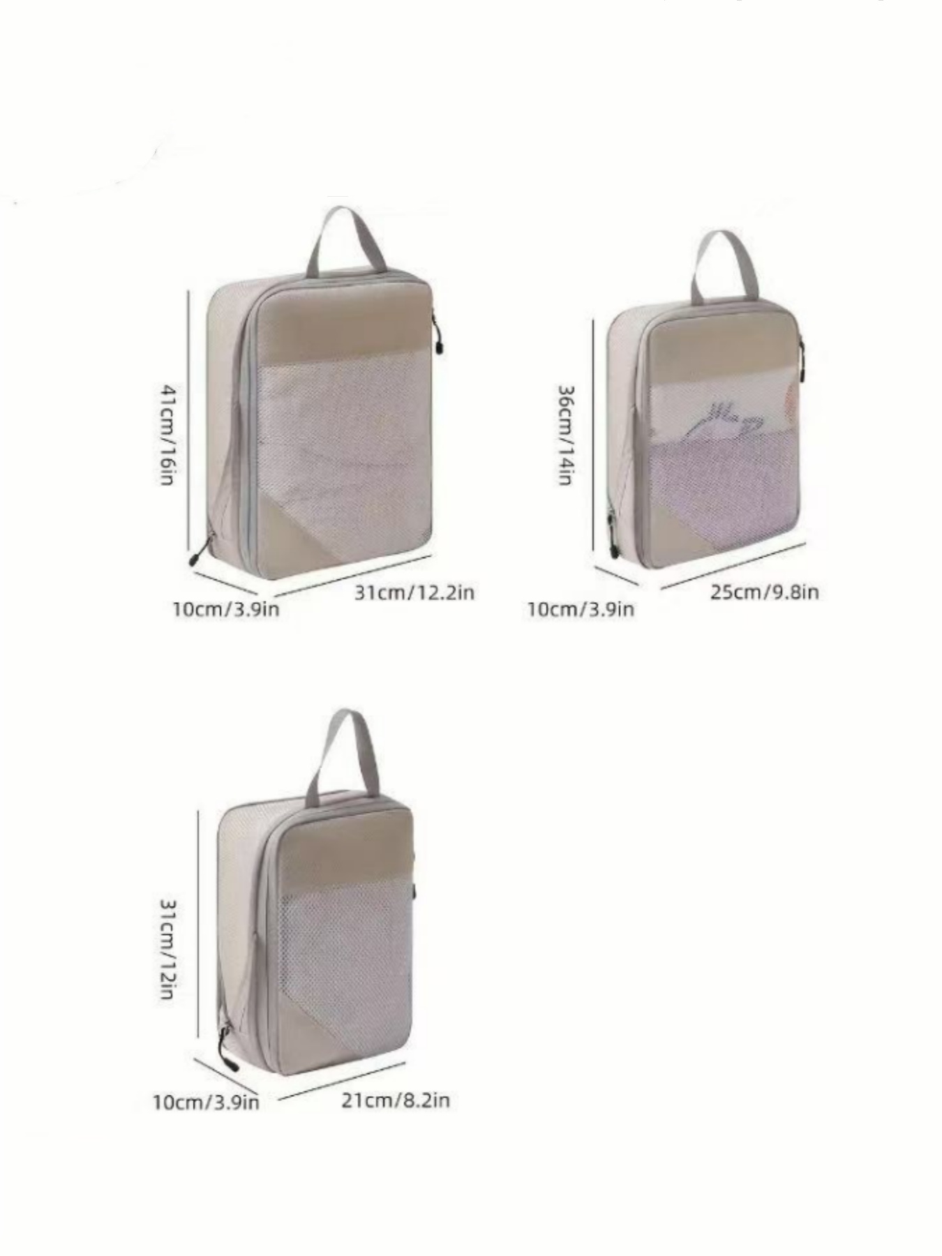 Set of 3 Compressible Packing  - đánh giá và giá Reusable Zip Bag