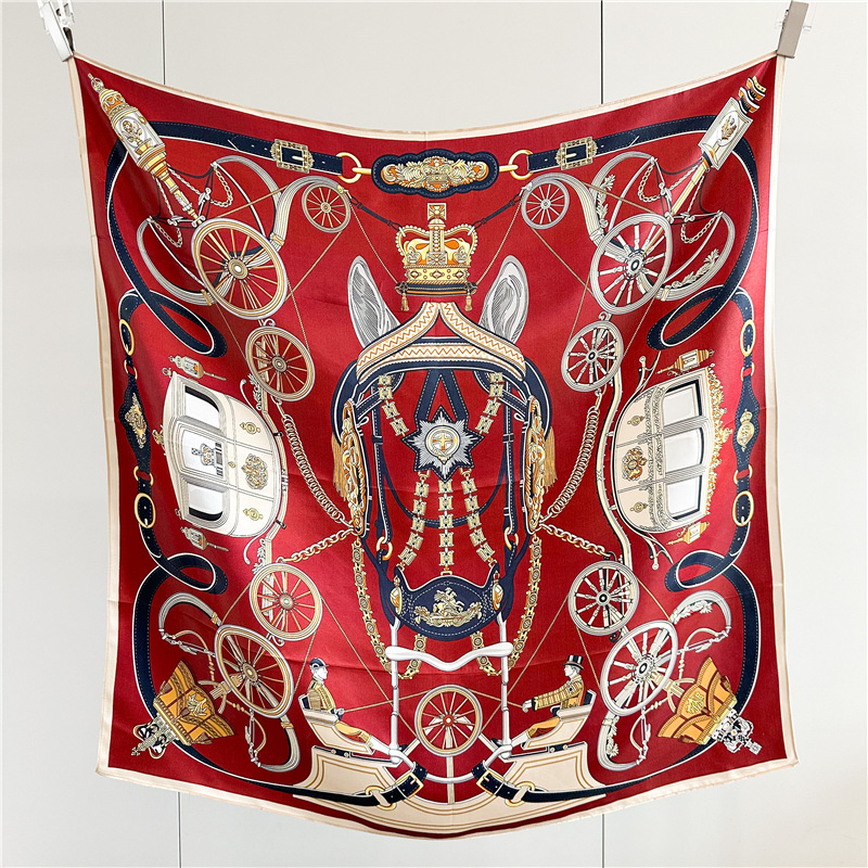 12MM Soft Silk Scarf Women 90C - đánh giá và giá Travel Accessories Bag For Women