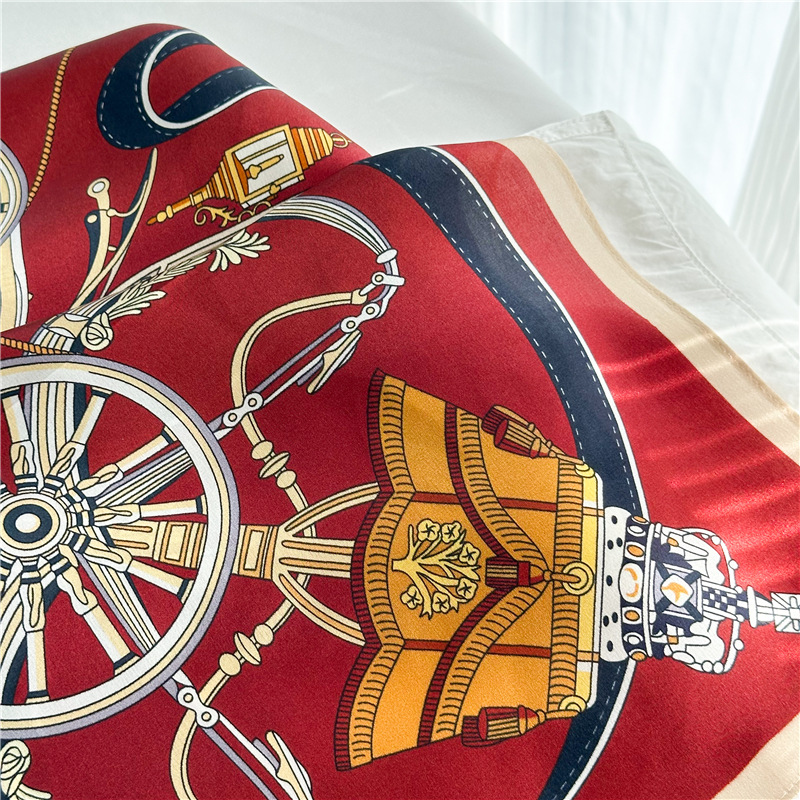 12MM Soft Silk Scarf Women 90C - đánh giá và giá Travel Accessories Bag For Women