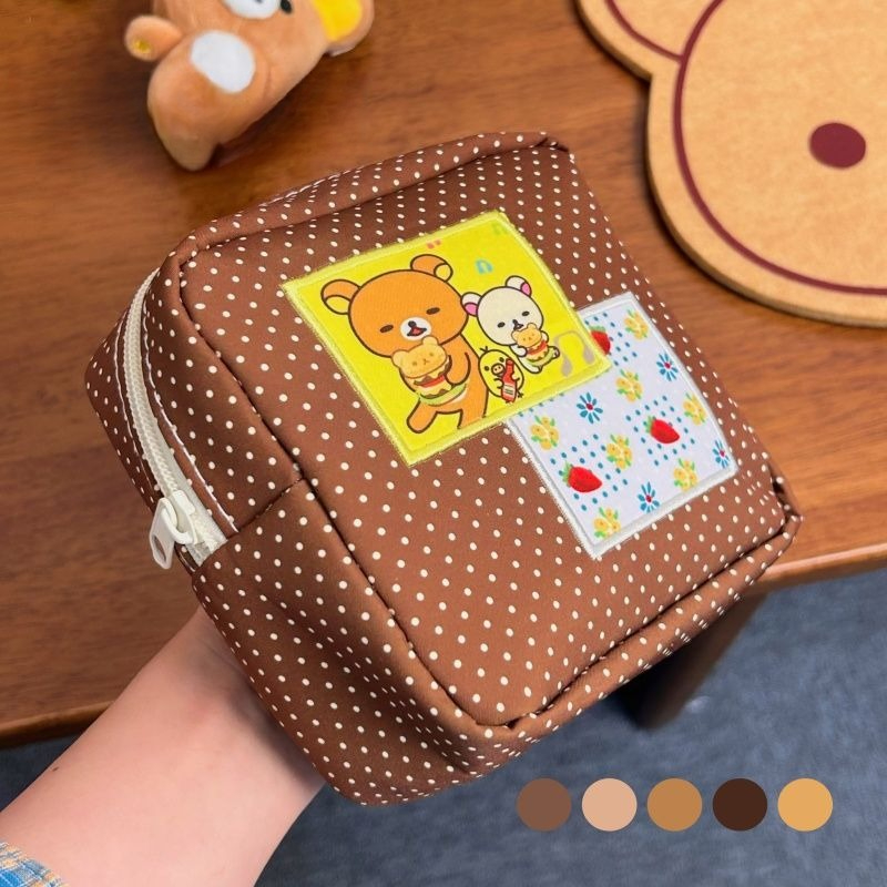 Kawaii Rilakkuma Brown Polka D - đánh giá và giá Travel Accessories Store