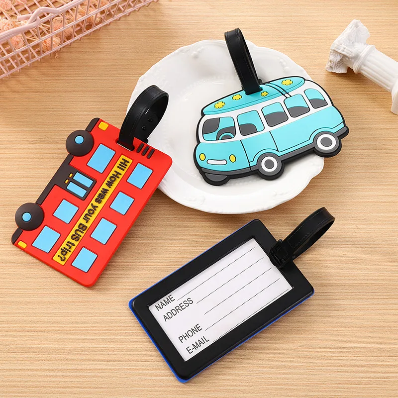 Cute Cartoon Cars PVC Silicone - đánh giá và giá Travel Accessories Name