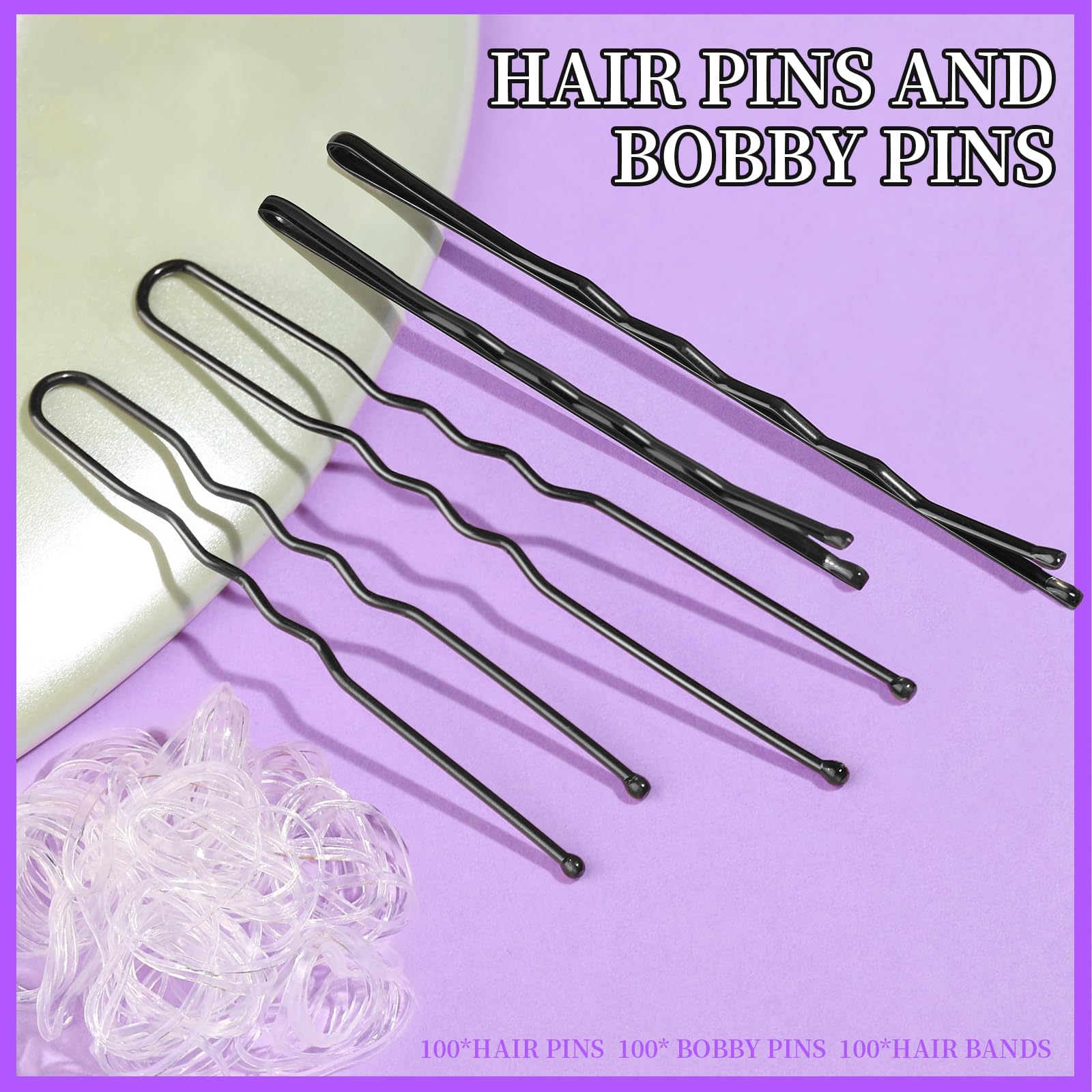 Hair Clip Set 4 Pcs/6 Pcs Natu - đánh giá và giá Travel Accessories With Baby