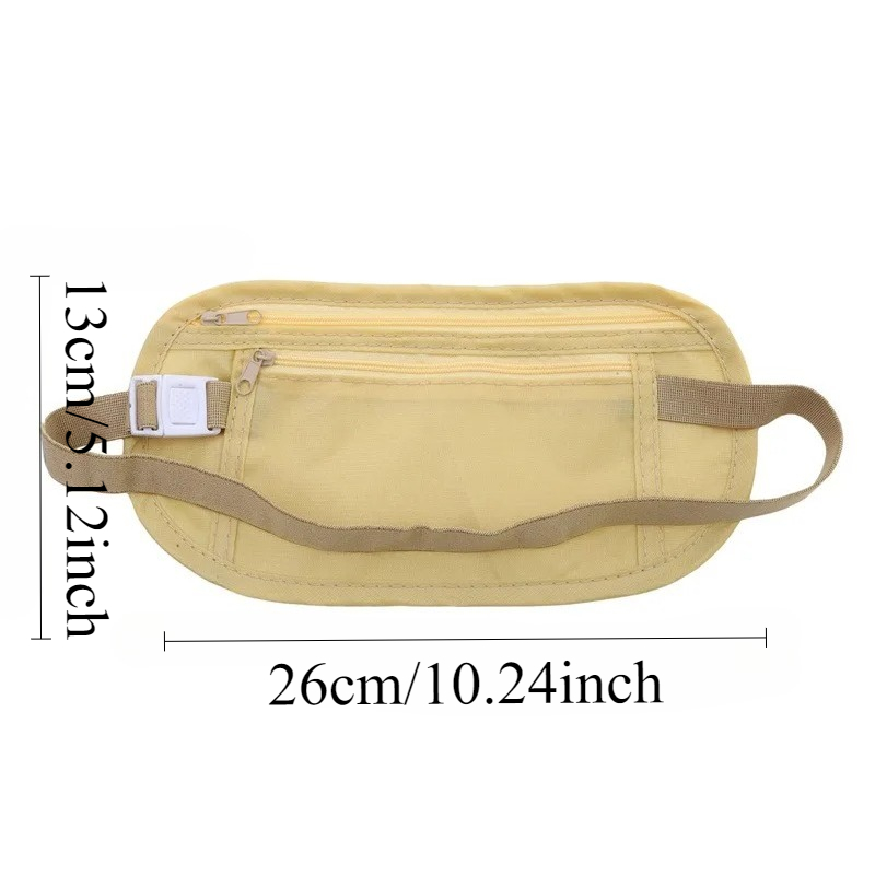 Invisible Travel Waist Packs P - đánh giá và giá Passport Holder Rfid