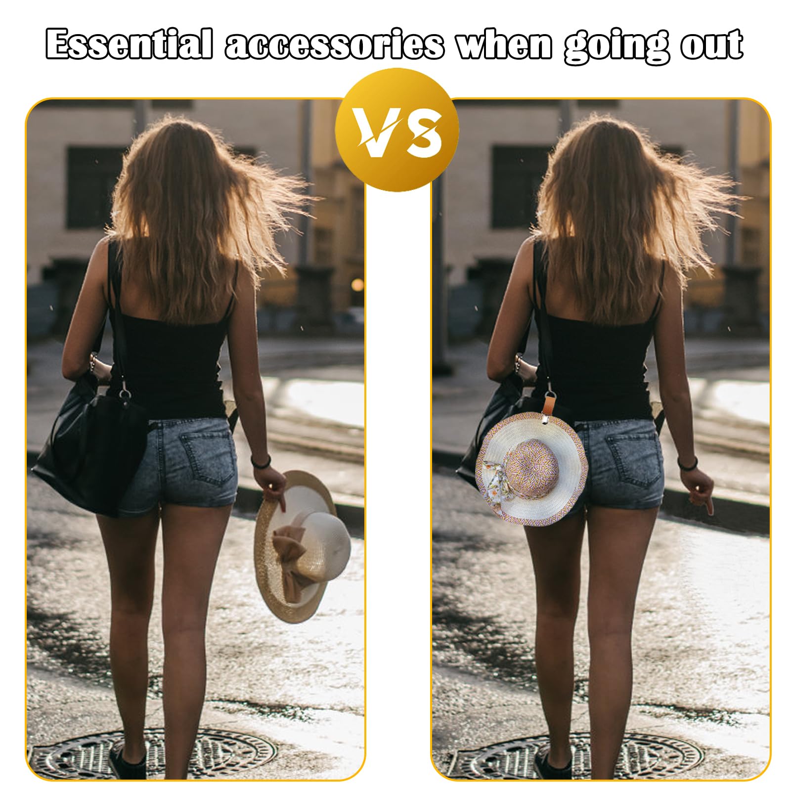 PU Leather Hat Clip for Travel - đánh giá và giá Travel Accessories Bag For Women