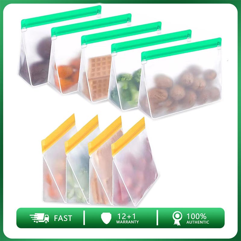 Reusable Food Storage Bag Upgr - đánh giá và giá Reusable Zip Bag