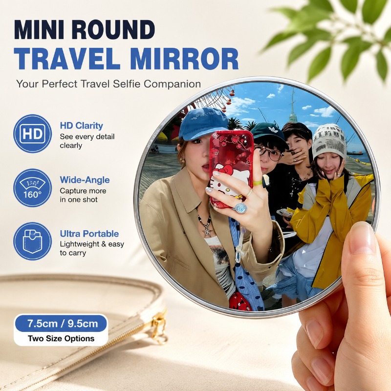 Portable Round Convex Mirror H - đánh giá và giá Travel Accessories Store