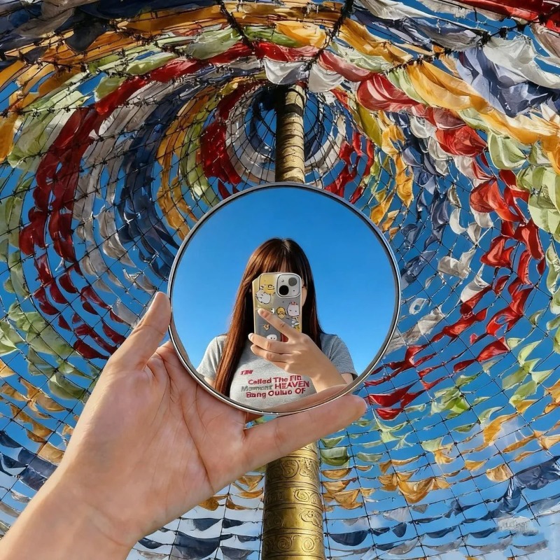 Portable Round Convex Mirror H - đánh giá và giá Travel Accessories Store