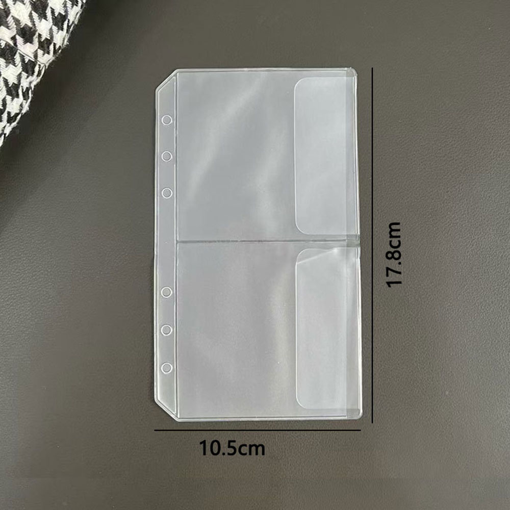 10Pcs A6 Transparent PVC Zippe - đánh giá và giá Reusable Zip Bag