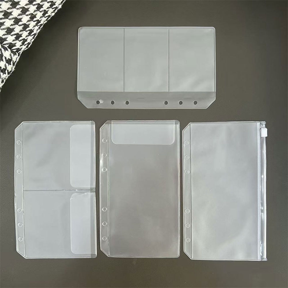 10Pcs A6 Transparent PVC Zippe - đánh giá và giá Reusable Zip Bag