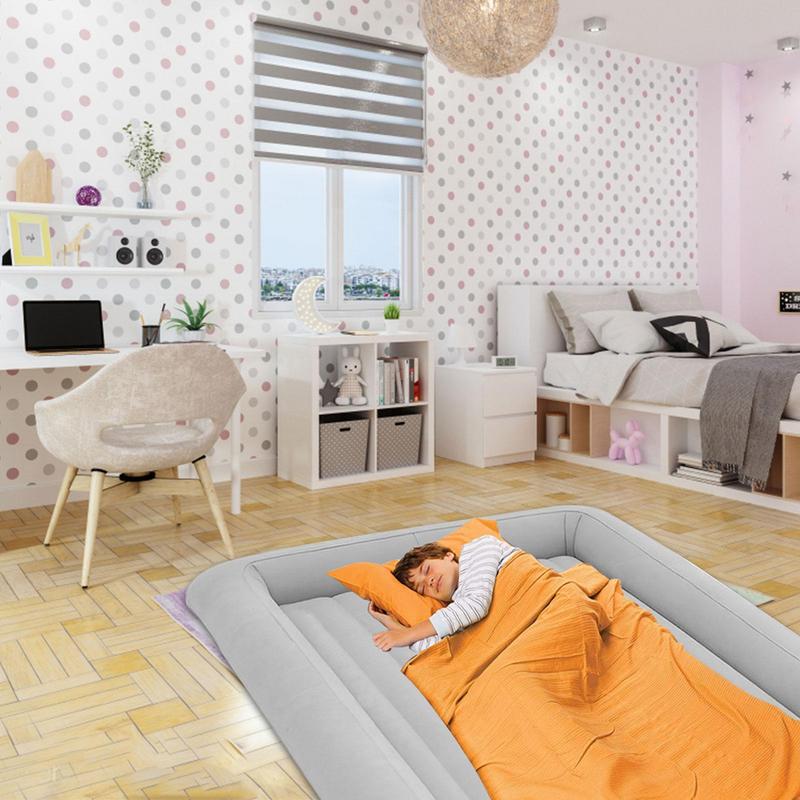 Baby Inflatable Travel Bed Air - đánh giá và giá Travel Accessories With Kids