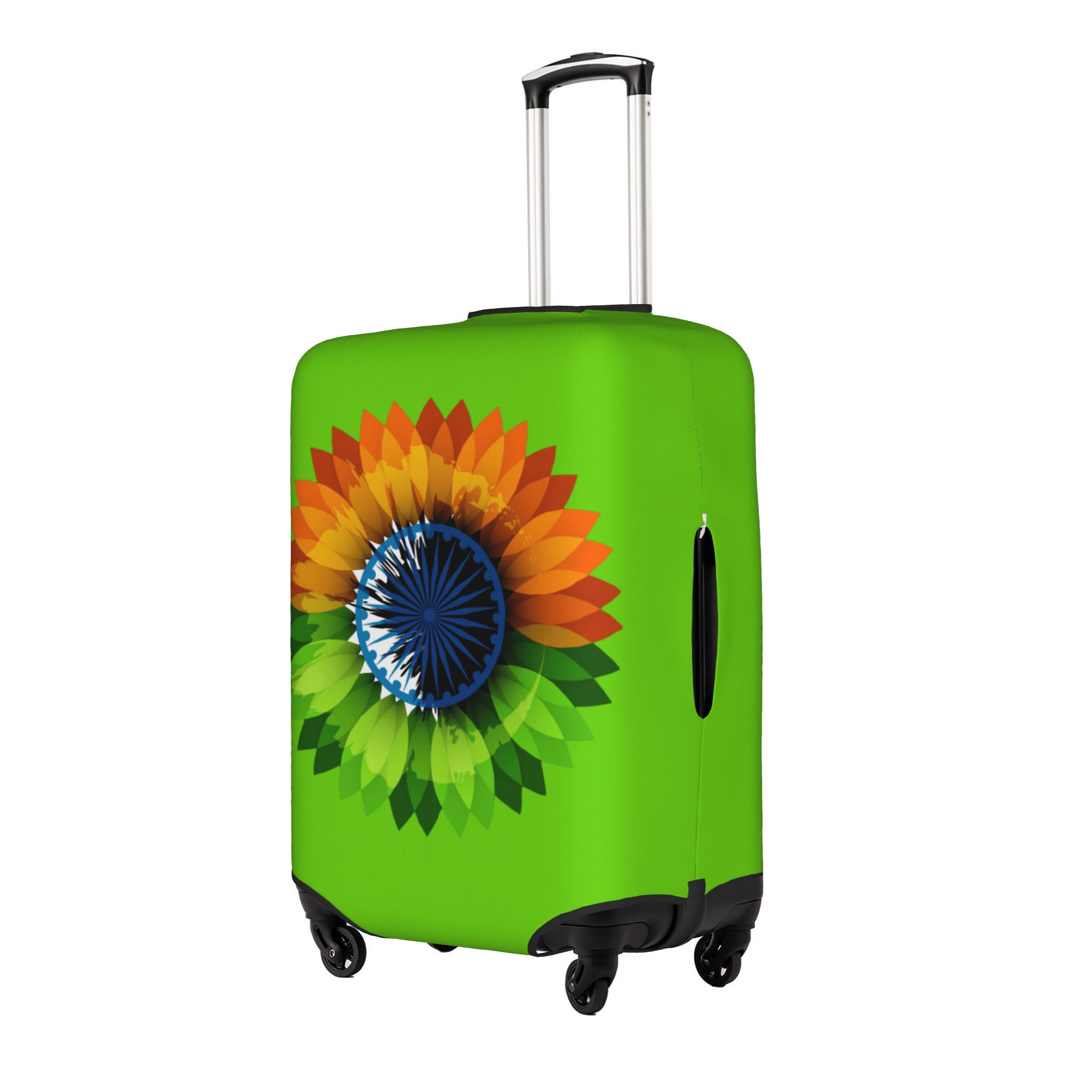 Indias Patriotic Suitcase Cove - đánh giá và giá Travel Accessories India