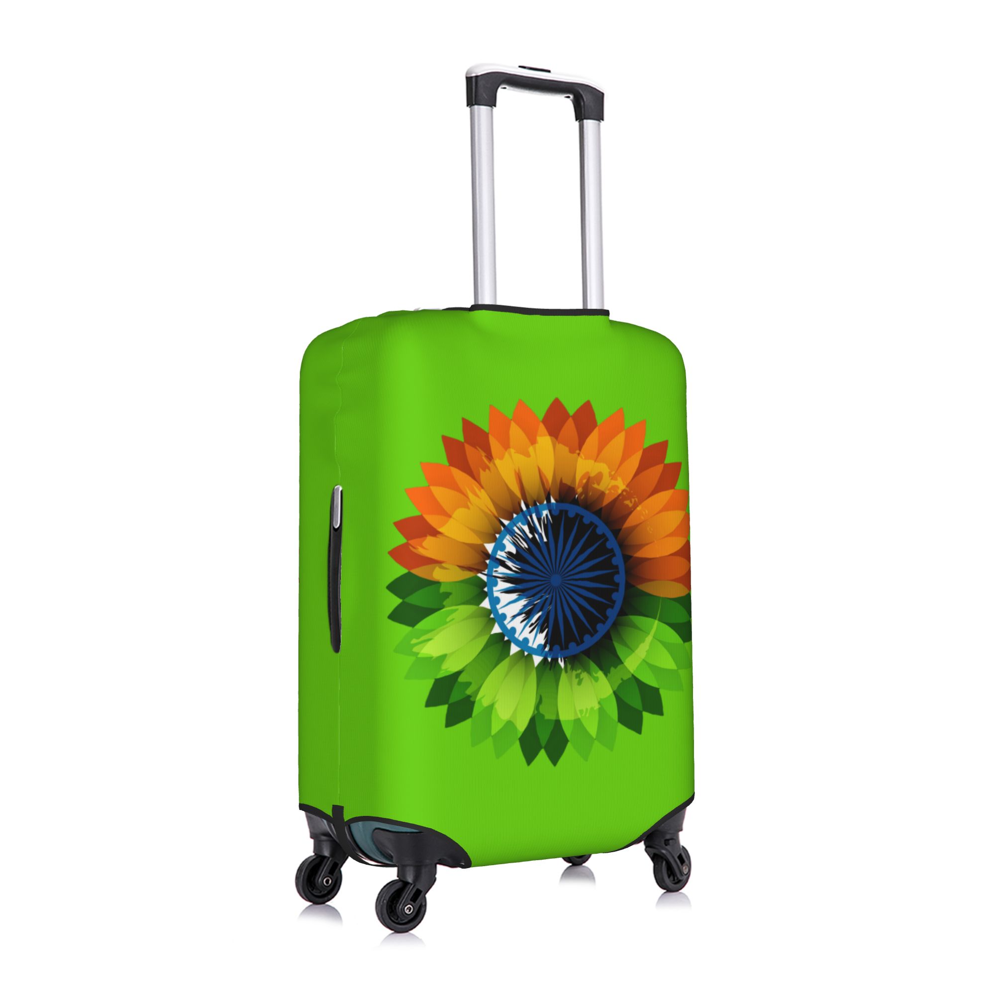 Indias Patriotic Suitcase Cove - đánh giá và giá Travel Accessories India