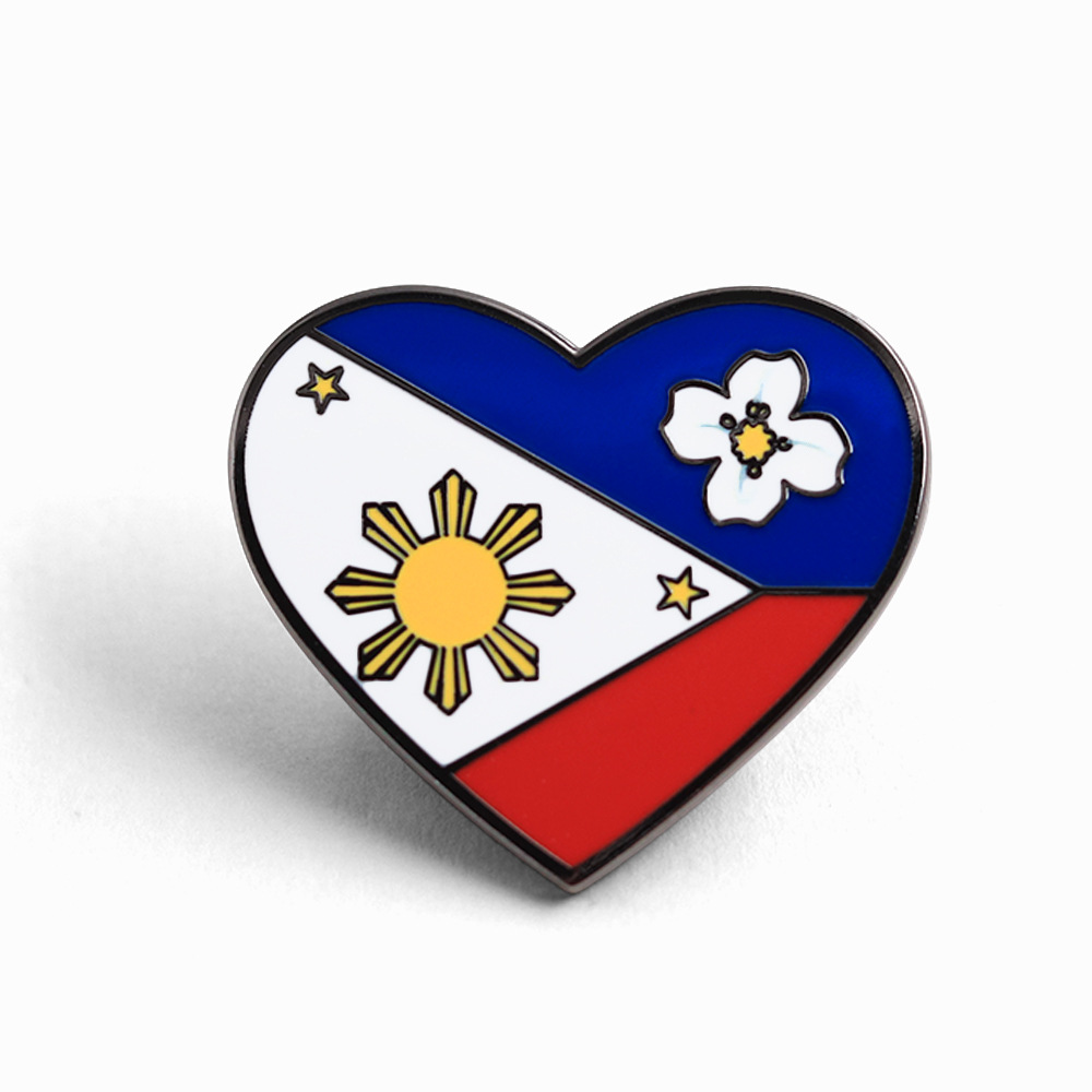 1 Pc Philippines Heart Flag En - đánh giá và giá Travel Accessories Philippines